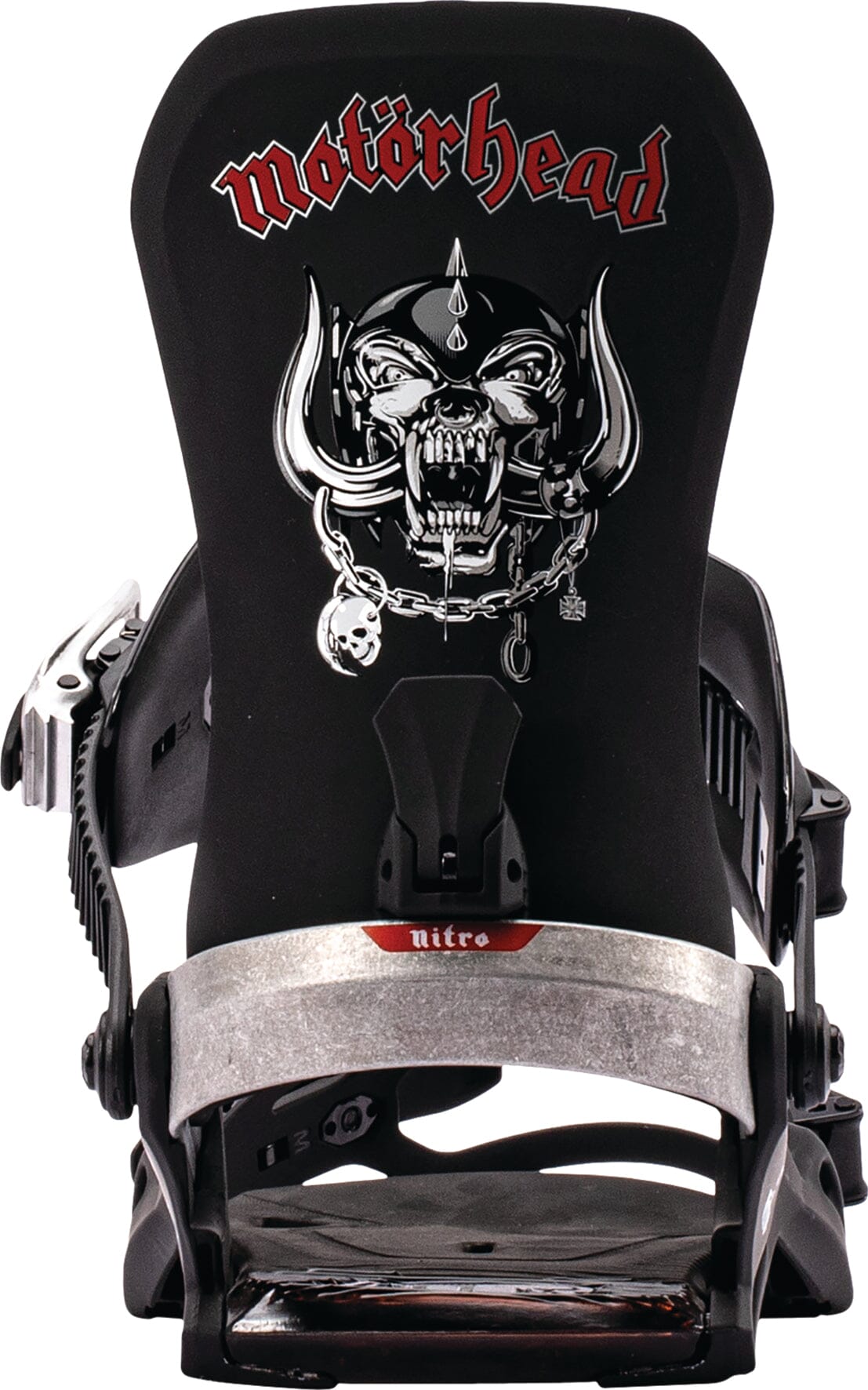 NITRO One Snowboard Bindings Motörhead 2027 Men's Snowboard Bindings Nitro 