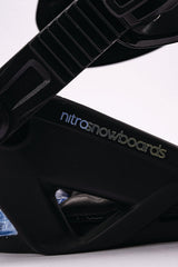NITRO Women's Fate Snowboard Bindings Ultra Black 2027 Women's Snowboard Bindings Nitro 