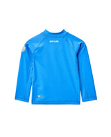 RIP CURL Toddler Waves UPF Long Sleeve Rashguard Blue Gum Youth Rashguards Rip Curl 