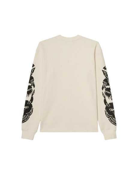 OBEY Goblin Long Sleeve Thermal Blanc De Blanc Men's Long Sleeve T-Shirts Obey 