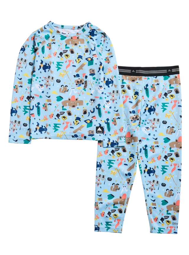 BURTON Toddlers Lightweight Base Layer Set Critters Youth Base Layers Burton 