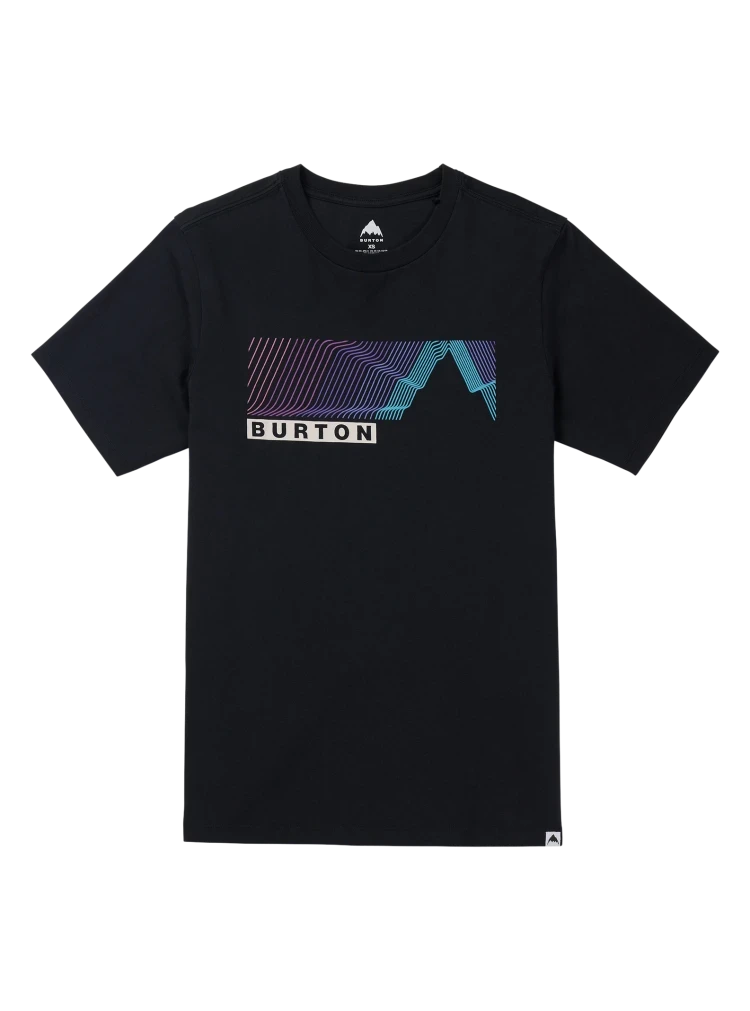 BURTON Elmore T-Shirt True Black Men's Short Sleeve T-Shirts Burton 