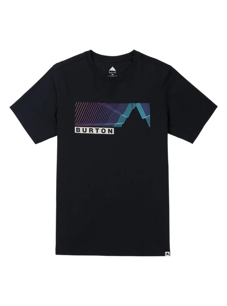 BURTON Elmore T-Shirt True Black Men's Short Sleeve T-Shirts Burton 