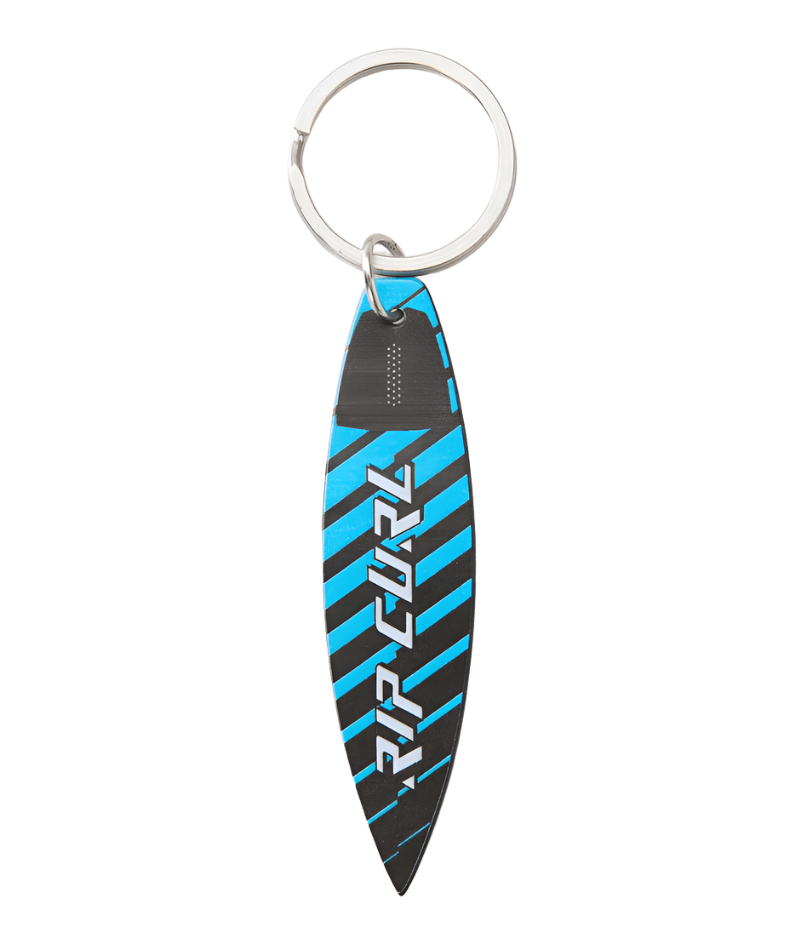 RIP CURL Surfboard Keyring Black/Blue Lanyards and Keychains Rip Curl 