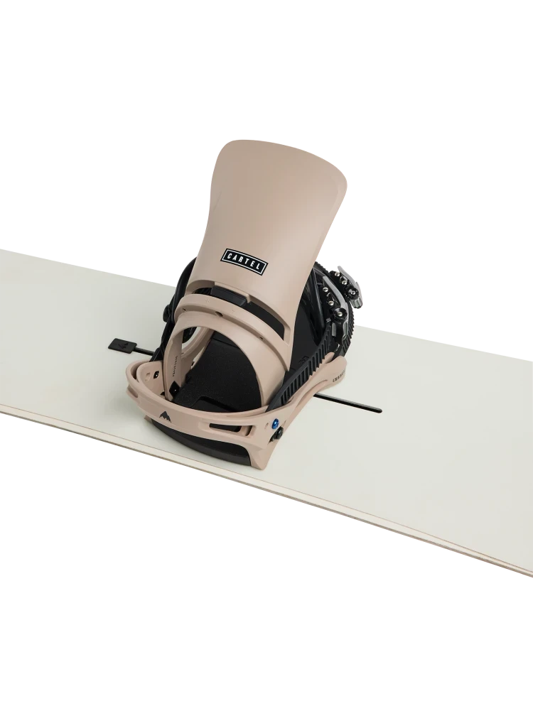 BURTON Cartel Re:Flex Snowboard Bindings Summit Taupe 2026 Men's Snowboard Bindings Burton 