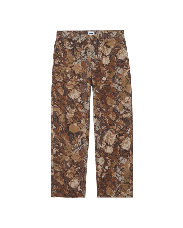 OBEY Classic Baggy Denim Fence Camo Multi Men's Denim Obey 
