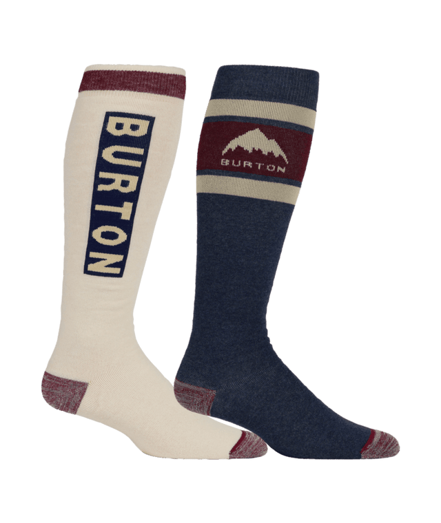 BURTON Weekend Midweight 2 Pack Snow Socks Nightfall Men's Snowboard Socks Burton 