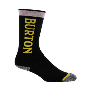 BURTON Kids' Weekend Midweight Snowboard Socks 2-Pack Powder Blush Youth Snowboard Socks Burton 