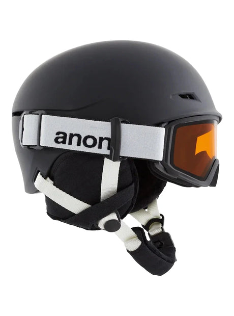 ANON Youth Define Snow Helmet Black Youth Snow Helmets Anon 