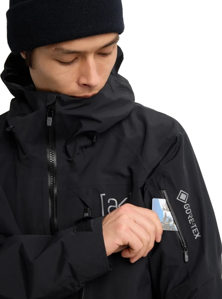 BURTON [ak] Cyclic GORE‑TEX 2L Snow Jacket True Black 2026 Men's Snow Jackets Burton 