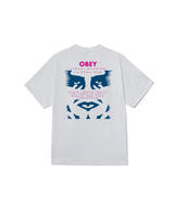 OBEY Visual Studies T-Shirt White Men's Short Sleeve T-Shirts Obey 