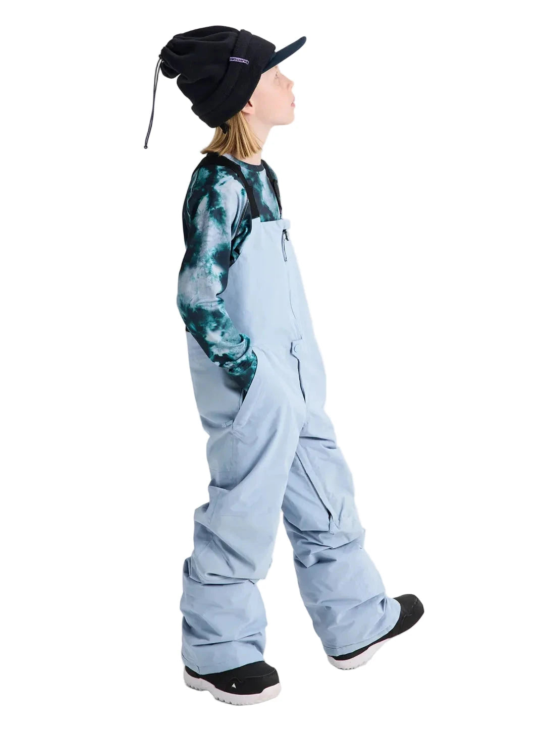 BURTON Kids Skylar 2L Bib Snow Pants Dusty Blue 2027 Youth Snow Pants Burton 