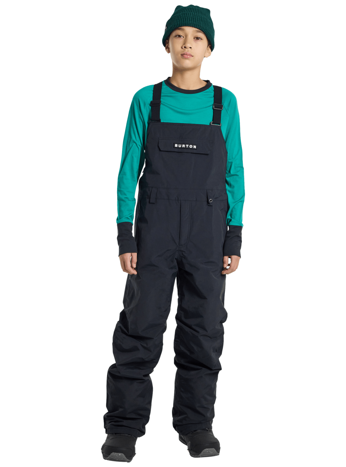 BURTON Kids Skylar 2L Bib Snow Pants True Black 2027 Youth Snow Pants Burton 