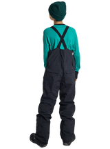 BURTON Kids Skylar 2L Bib Snow Pants True Black 2027 Youth Snow Pants Burton 