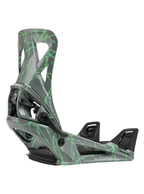 BURTON Step On Snowboard Bindings Gray/Green Voltage 2027 Men's Snowboard Bindings Burton 