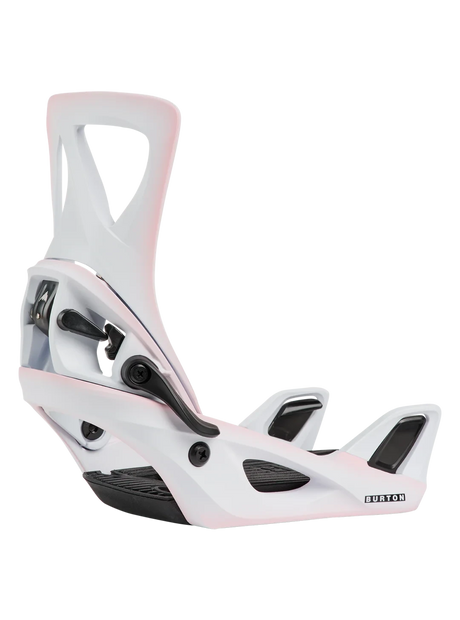 BURTON Women's Step On Snowboard Bindings Pink Outline 2027 Women's Step On Bindings Burton 