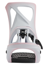BURTON Women's Step On Snowboard Bindings Pink Outline 2027 Women's Step On Bindings Burton 