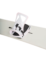 BURTON Women's Step On Snowboard Bindings Pink Outline 2027 Women's Step On Bindings Burton 