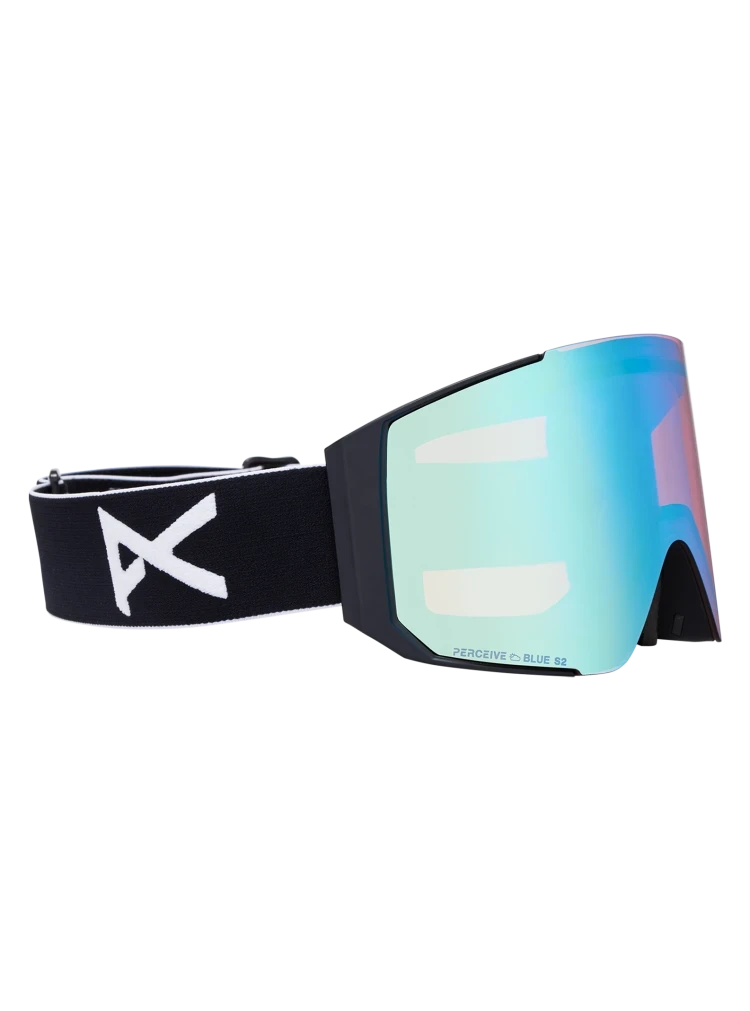 ANON Sync Black - Perceive Variable Blue + Perceive Cloudy Pink + MFI Face Mask Snow Goggle Snow Goggles Anon 