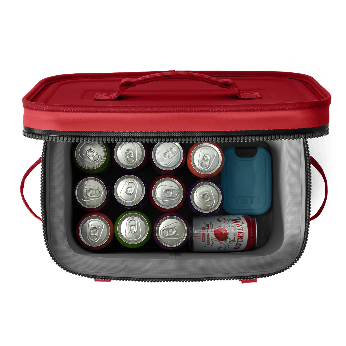 YETI Hopper Flip 18 Soft Cooler Rescue Red Coolers Yeti 