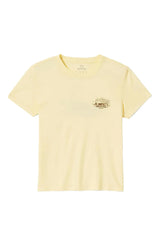 BRIXTON Women's Good Times Fitted Crew T-Shirt Panna Cotta Women's T-Shirts Brixton 