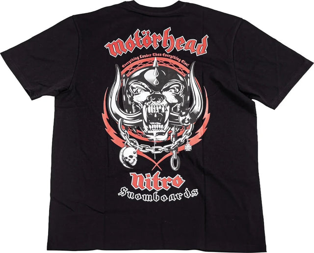 NITRO Motörhead x Nitro T-Shirt Black Men's Short Sleeve T-Shirts Nitro 