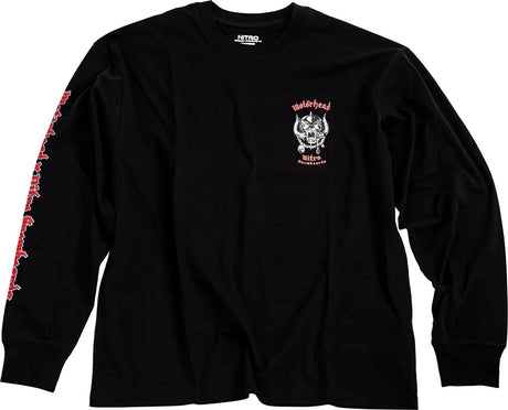 NITRO Motörhead x Nitro Long Sleeve T-Shirt Black Men's Long Sleeve T-Shirts Nitro 