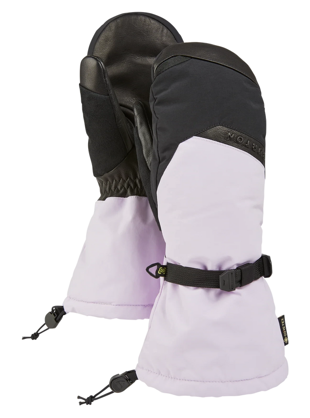 BURTON Women's Deluxe GORE-TEX Mittens Moondust Purple Women's Snow Mitts Burton 