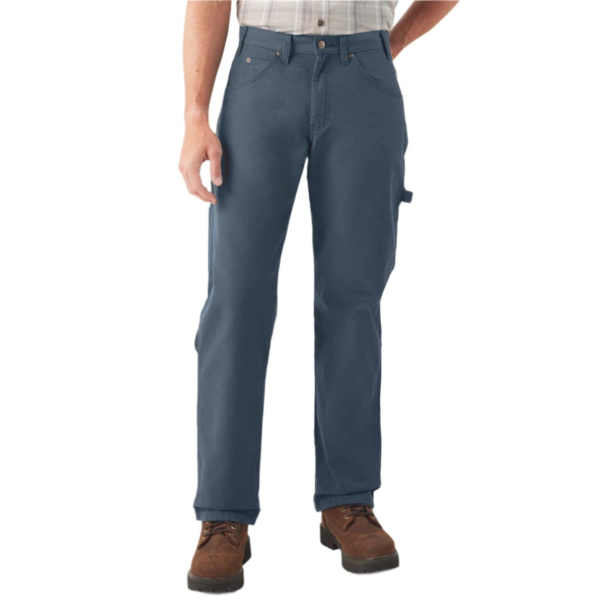 DICKIES Relaxed Fit Heavyweight Duck Carpenter Pants Airforce Blue Men's Pants Dickies 