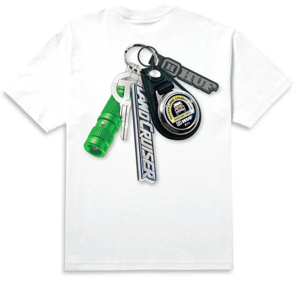 HUF X Toyota Shine Keychain T Shirt White XL