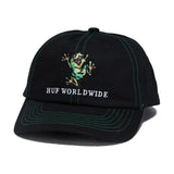 HUF Stuck On You 6 Panel CV Hat Black Men's Hats Huf 