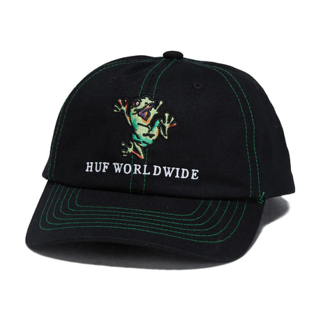HUF Stuck On You 6 Panel CV Hat Black Men's Hats Huf 