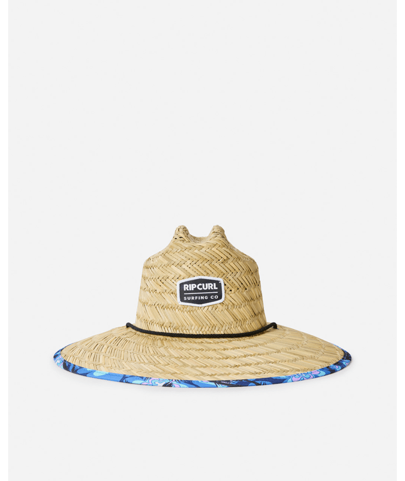 RIP CURL Mix Up Straw Hat Blue Yonder Men's Straw Hats Rip Curl 