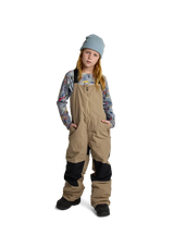 BURTON Kid's Skylar 2L Bib Snow Pants Summit Taupe 2026 Youth Snow Pants Burton 
