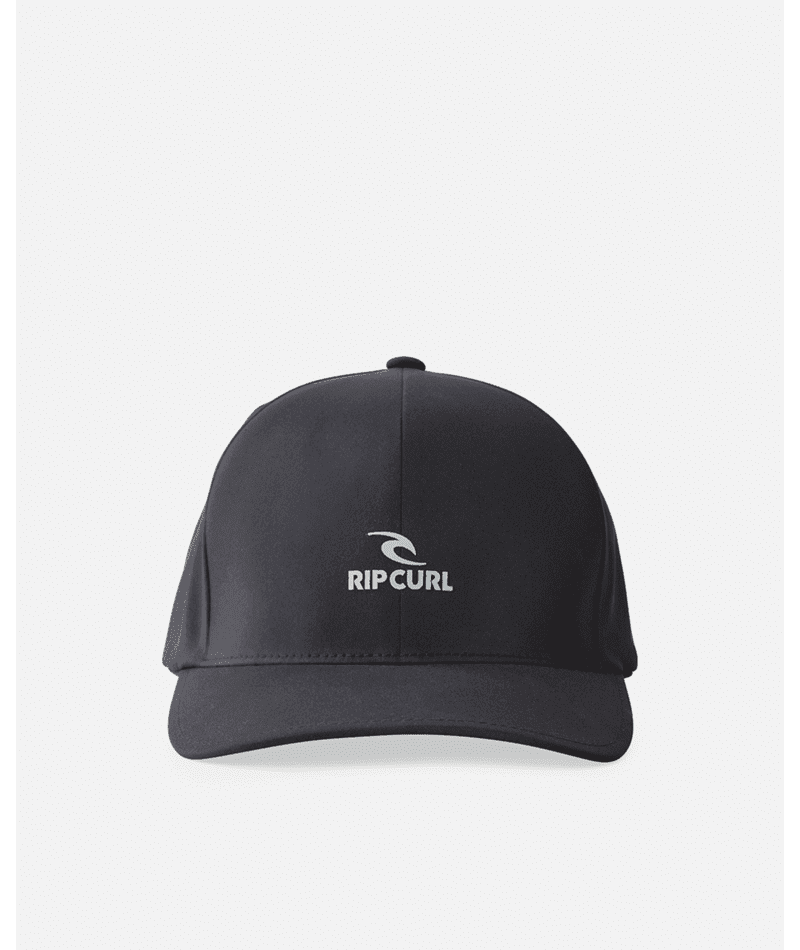 RIP CURL VaporCool Delta Flexfit Cap Black Men's Hats Rip Curl 