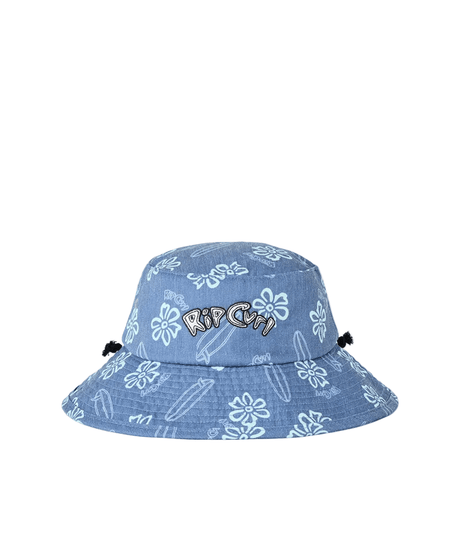 RIP CURL Boys Combo Mid Brim Hat Faded Denim Boy's Hats Rip Curl 
