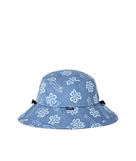 RIP CURL Boys Combo Mid Brim Hat Faded Denim Boy's Hats Rip Curl 