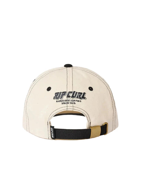 RIP CURL Liquid Traps Adjustable Cap Washed Black/Bone Men's Hats Rip Curl 