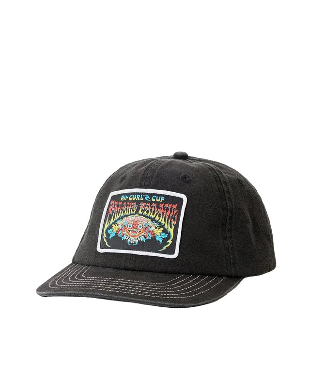 RIP CURL Padang Cup 26' Adjustable Cap Black Men's Hats Rip Curl 
