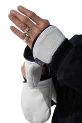 DEATHGRIP Zombie Mitt Ivory Men's Snow Mitts Deathgrip Glove Co 