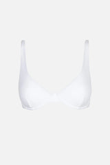 RHYTHM Women's Classic Underwire Bikini Top White Women's Bikini Tops Rhythm 