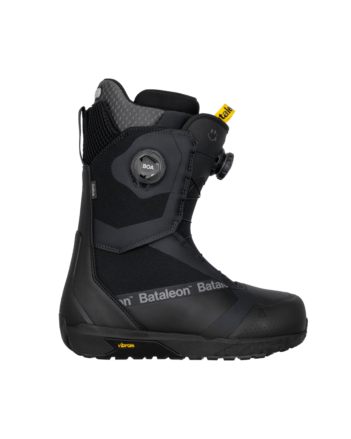 BATALEON Salsa Double BOA Snowboard Boots Black 2026 Men's Snowboard Boots Bataleon 