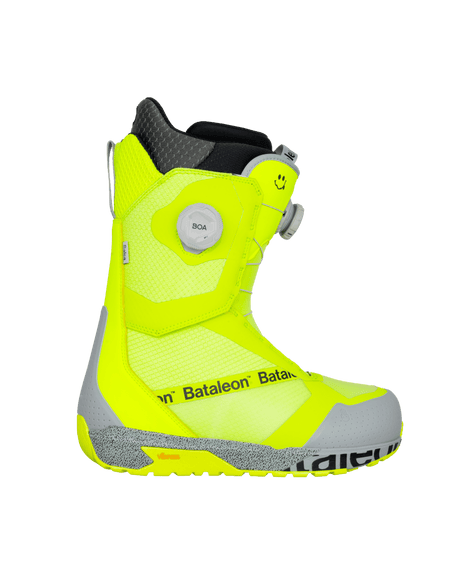 BATALEON Salsa Double BOA Snowboard Boots Neon Yellow 2026 Men's Snowboard Boots Bataleon 