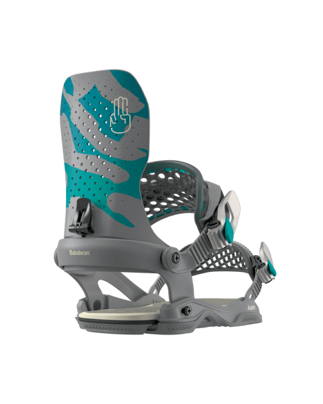 BATALEON Astro AsymWrap Snowboard Bindings Grey Forest Men's Snowboard Bindings Bataleon 