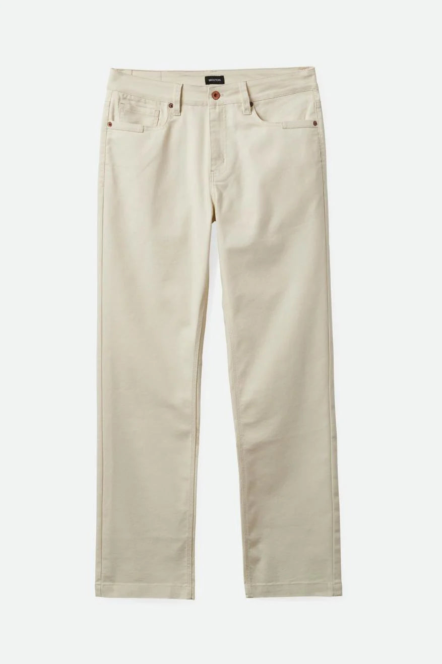 BRIXTON Builders 5-Pocket Pant Natural Men's Pants Brixton 