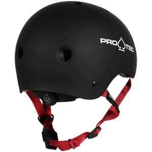 PRO-TEC Jr. Classic Certified Skateboard Helmet Matte Black Skateboard Helmets Pro-tec 