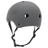 PRO-TEC Classic Certified Skateboard Helmet Matte Grey Skateboard Helmets Pro-tec 