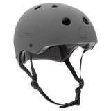 PRO-TEC Classic Certified Skateboard Helmet Matte Grey Skateboard Helmets Pro-tec 