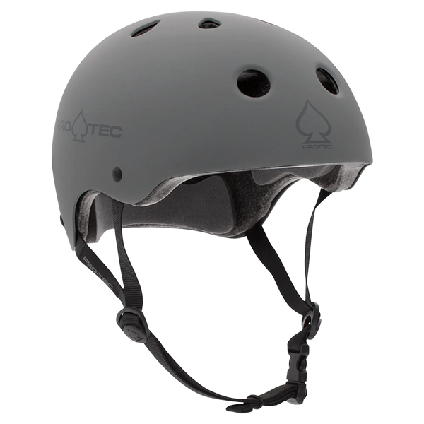 PRO-TEC Classic Certified Skateboard Helmet Matte Grey – Freeride