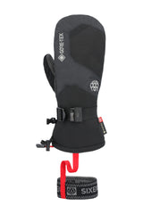 686 GORE-TEX Leather Linear MItt Black Men's Snow Mitts 686 